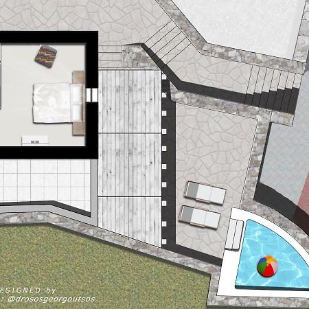 Red Cliff Villa 2Bedroom Villa With Caldera View And Plunge Pool Akrotírion Extérieur photo