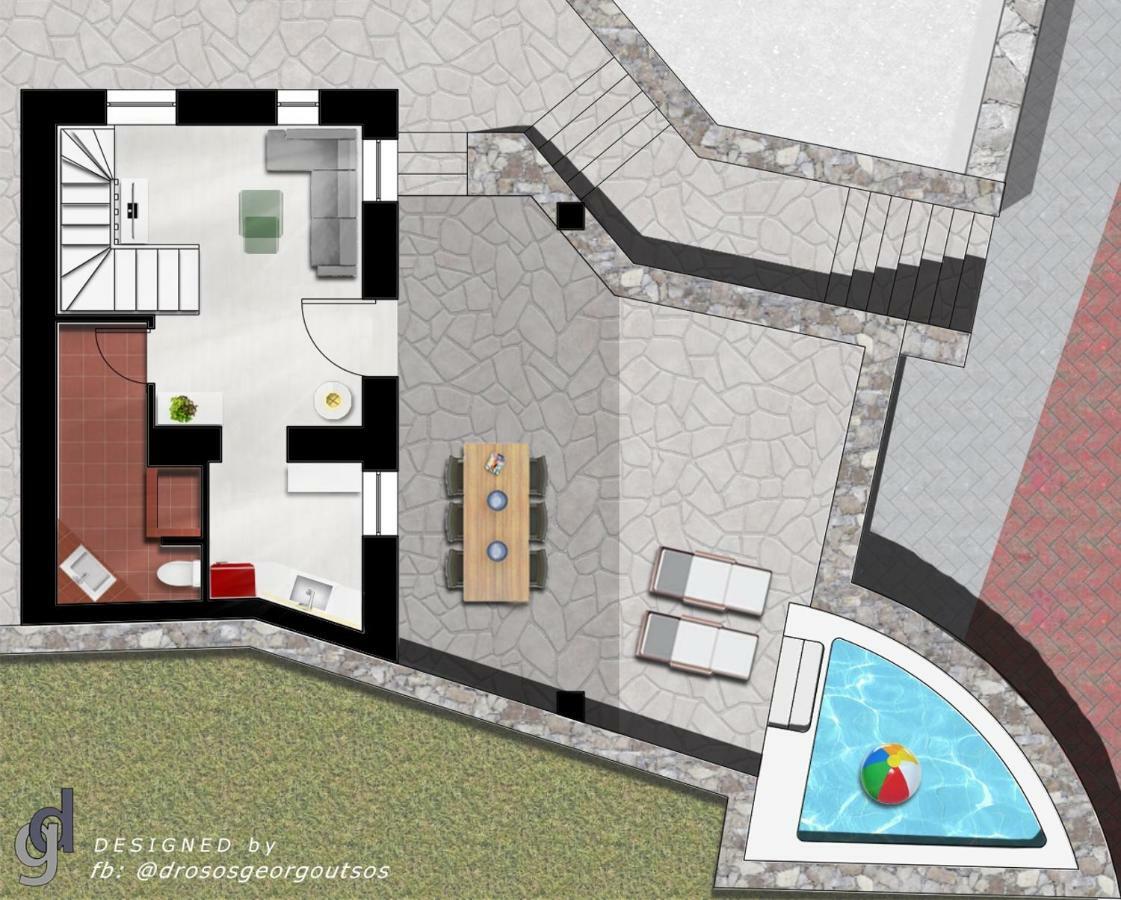 Red Cliff Villa 2Bedroom Villa With Caldera View And Plunge Pool Akrotírion Extérieur photo